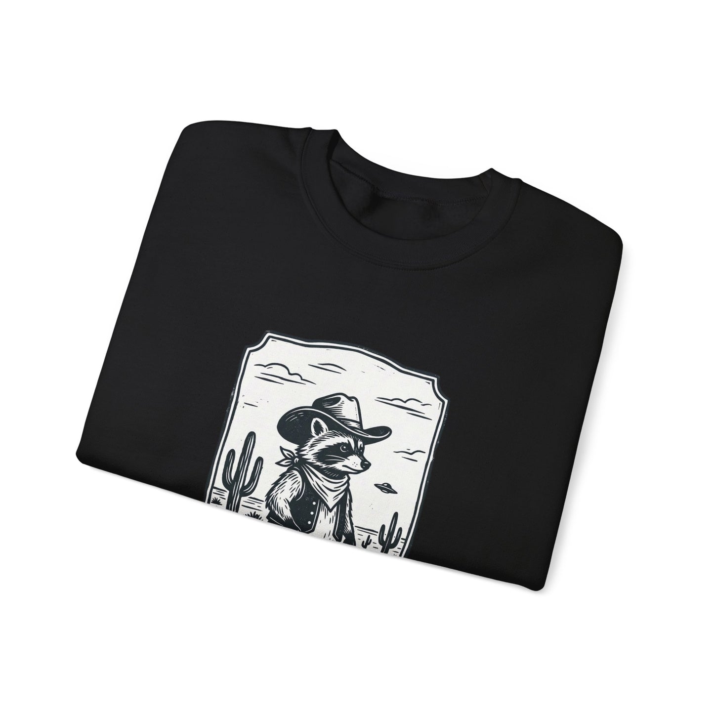Alien Cowboy Yee-Haw Sweatshirt | Retro UFO Desert Sci‑Fi