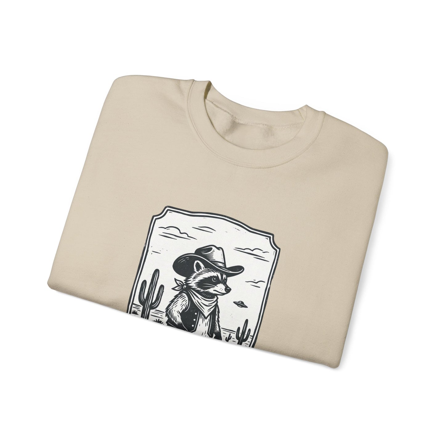 Alien Cowboy Yee-Haw Sweatshirt | Retro UFO Desert Sci‑Fi