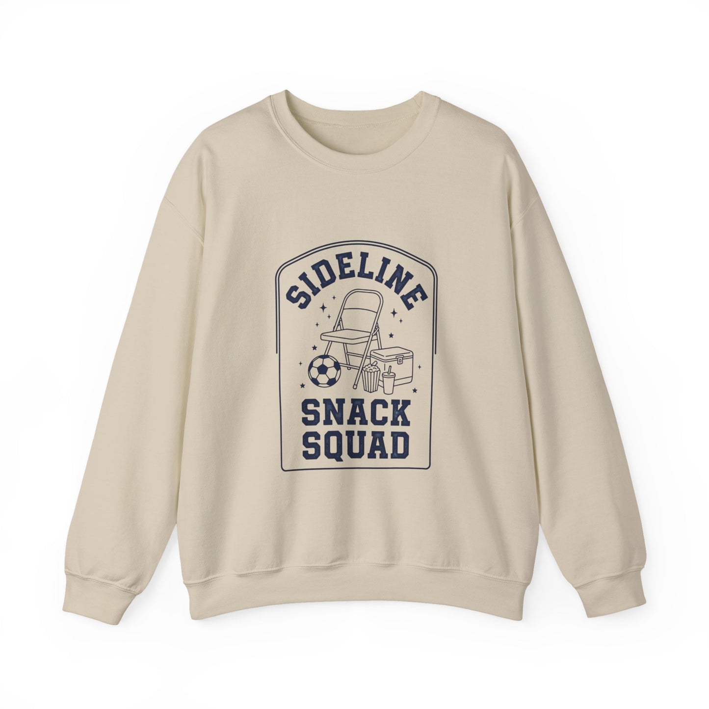Sideline Snack Squad Sweatshirt | Soccer Club Retro Sports Mom Fan