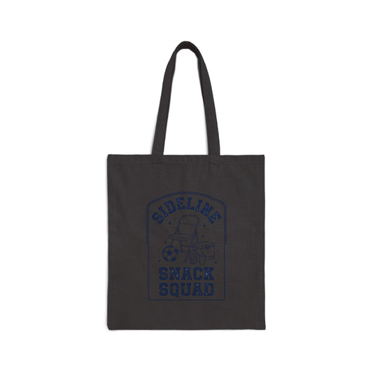 Sideline Snack Squad Tote | Soccer Club, Retro Sports Lettering