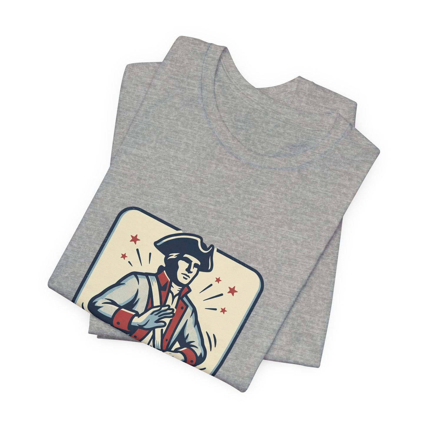 76 Meme Drummer Tee | Spirit of '76, Revolutionary Vintage Patriot