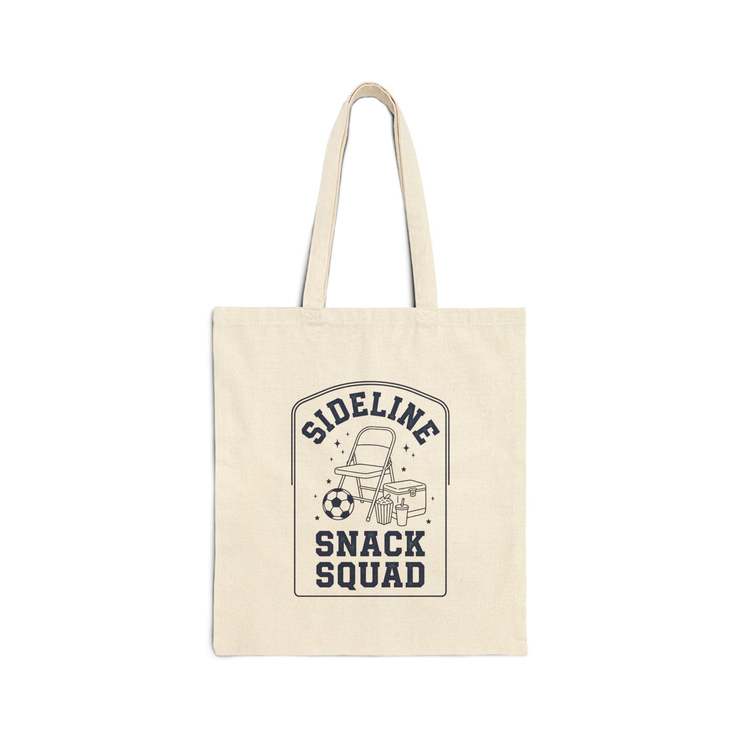 Sideline Snack Squad Tote | Soccer Club, Retro Sports Lettering