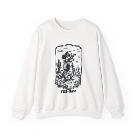 Alien Cowboy Yee-Haw Sweatshirt | Retro UFO Desert Sci‑Fi