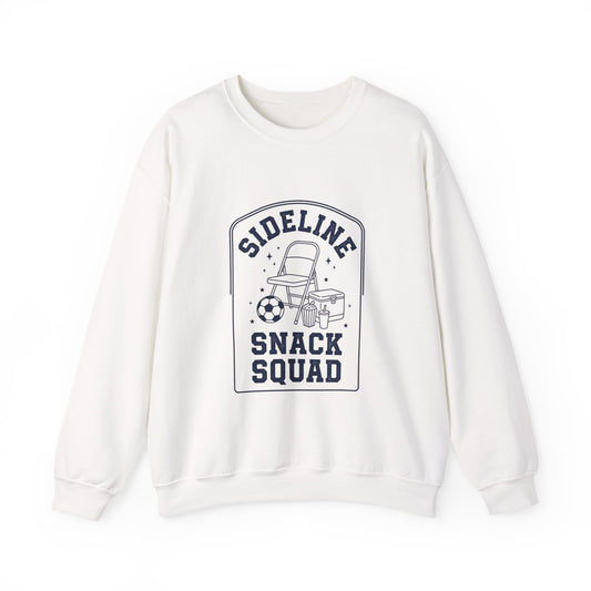 Sideline Snack Squad Sweatshirt | Soccer Club Retro Sports Mom Fan