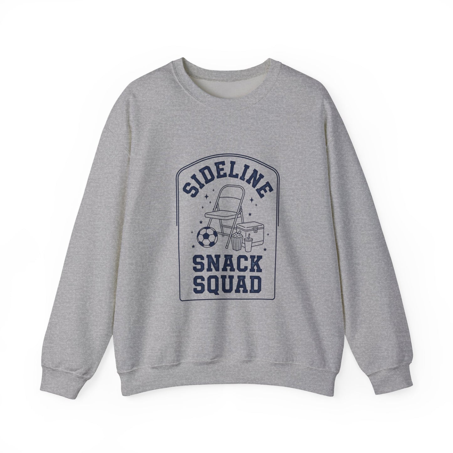 Sideline Snack Squad Sweatshirt | Soccer Club Retro Sports Mom Fan