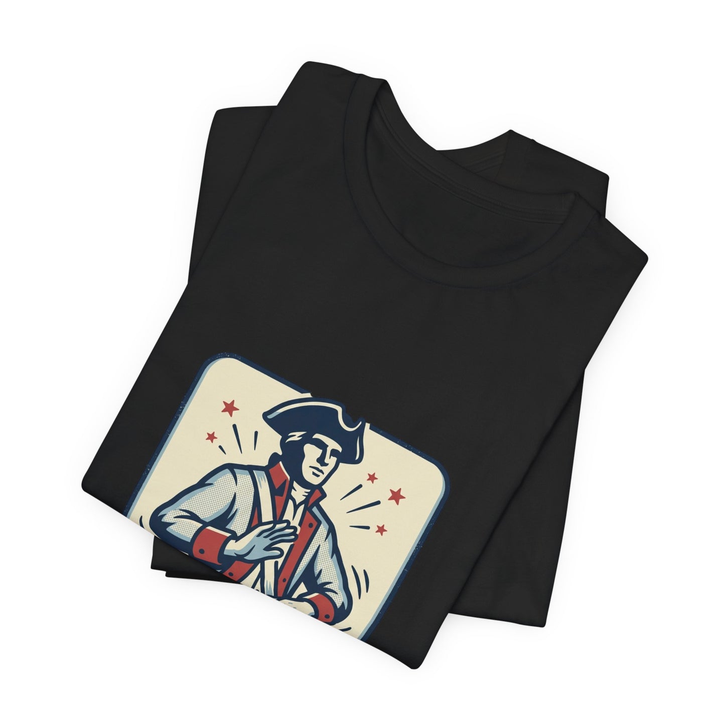 76 Meme Drummer Tee | Spirit of '76, Revolutionary Vintage Patriot