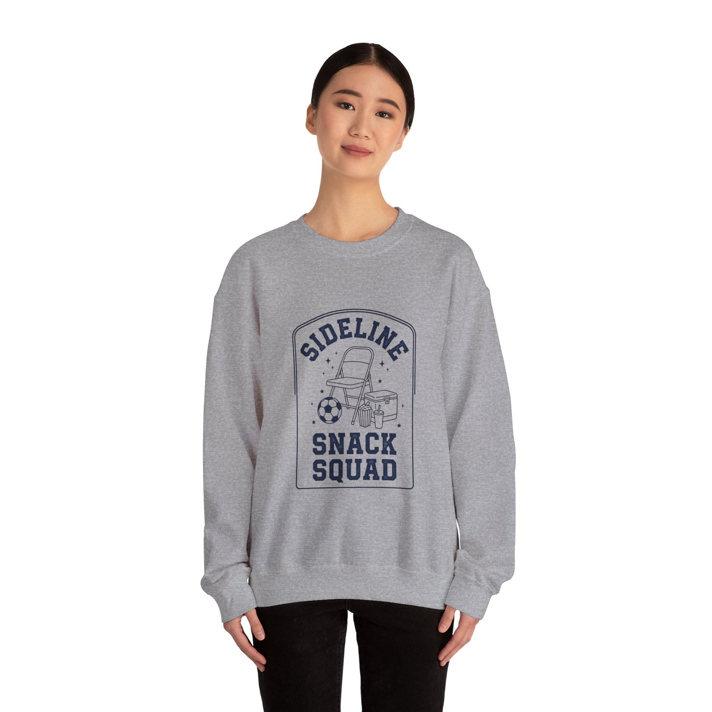 Sideline Snack Squad Sweatshirt | Soccer Club Retro Sports Mom Fan