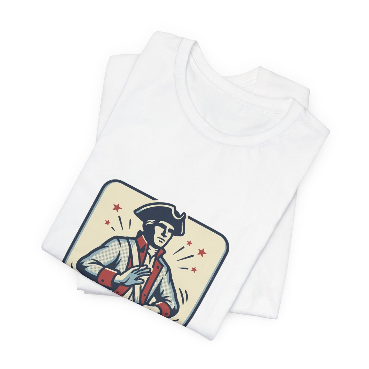 76 Meme Drummer Tee | Spirit of '76, Revolutionary Vintage Patriot